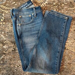 J. Crew Vintage Straight Jeans in Light Blue 26P